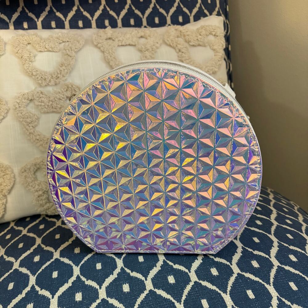 Ulta Beauty Disney EPCOT Holographic Cosmetic Case – Case Only